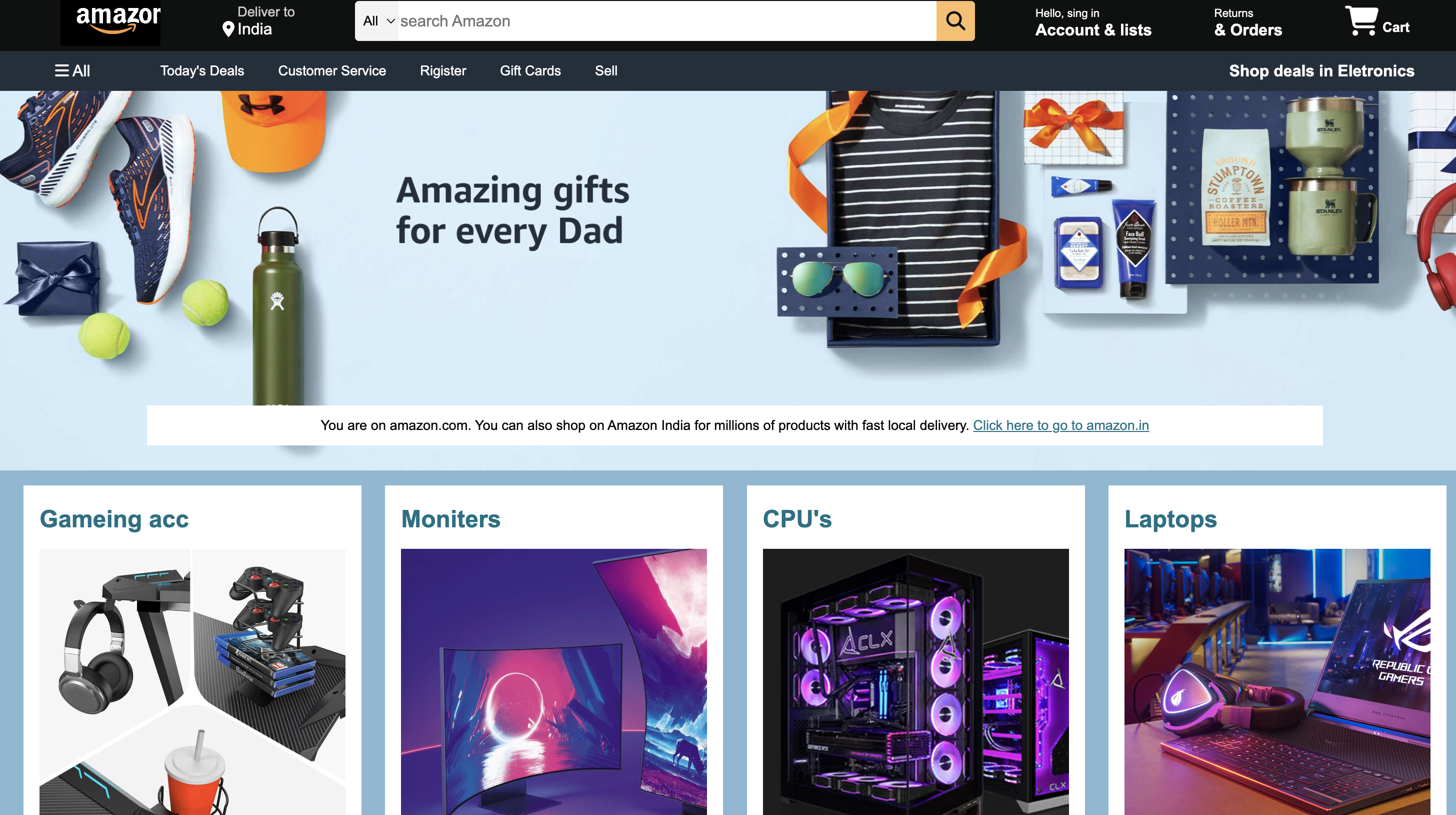 E-commerce Website